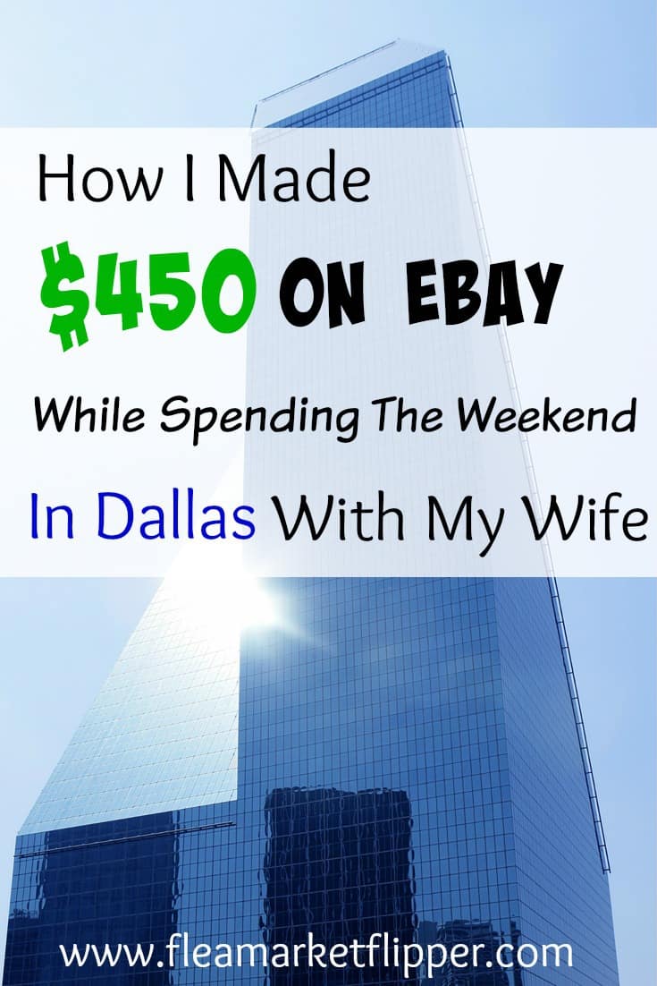 How I made $450 while on a weekend away with my wife!