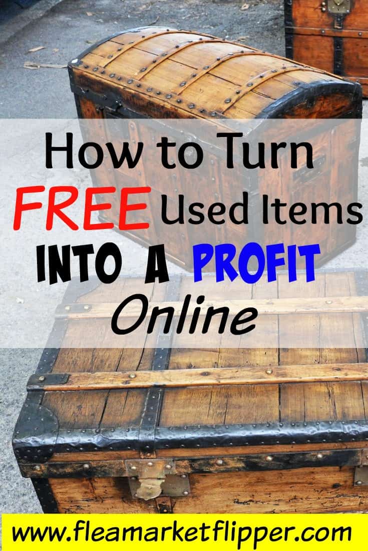 How to Turn FREE Used Items Into a Profit Online | Flea Market Flipper