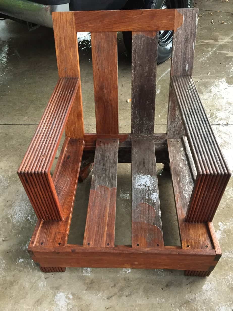 restore teak wood