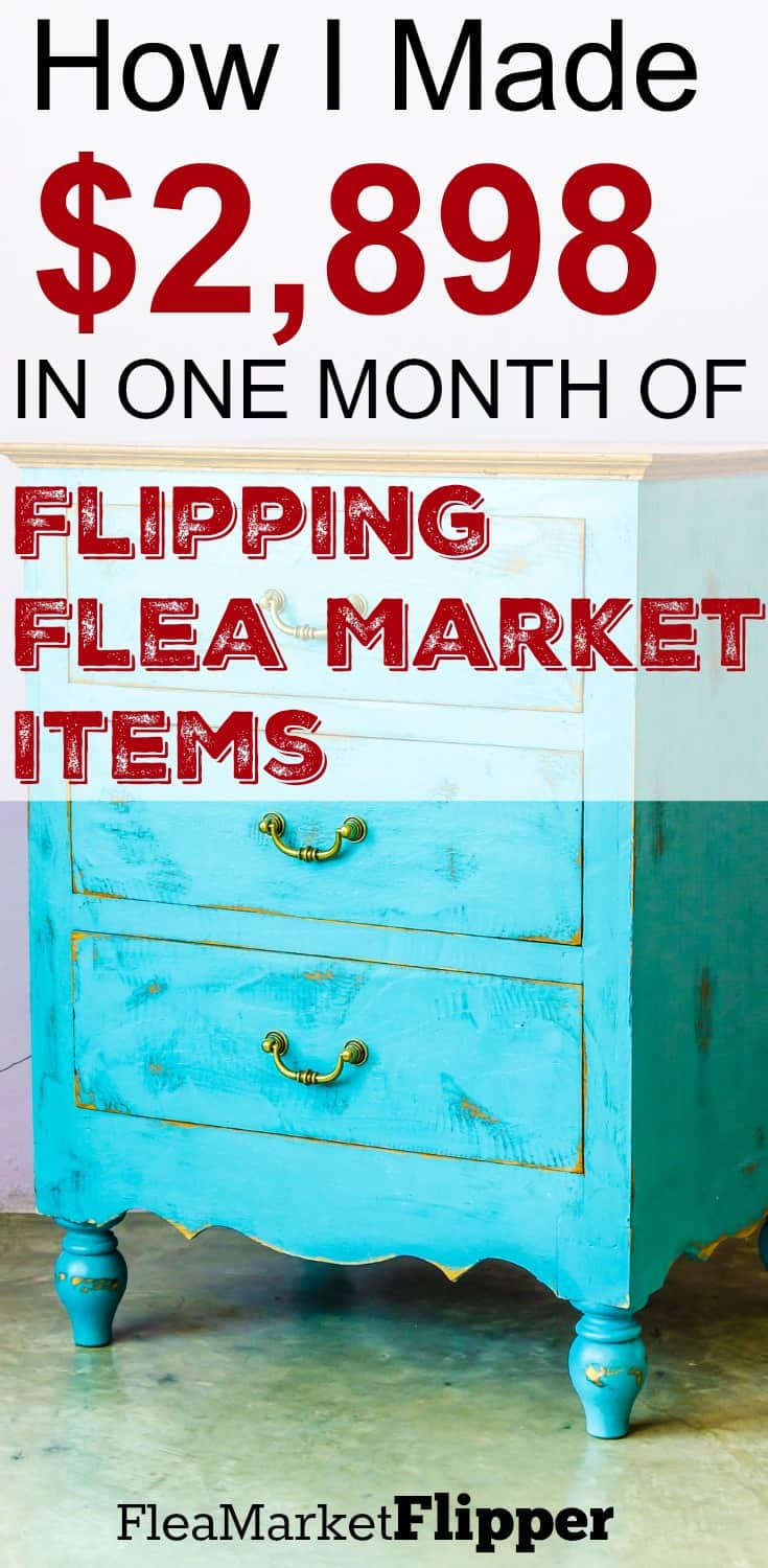 How I made $2,898 in ONE month of Flipping Flea Market items for profit. Love finding treasures every month! #fleamarket #flipping #reseller #ebay #offerup #craigslist via @Fleamarketflipp