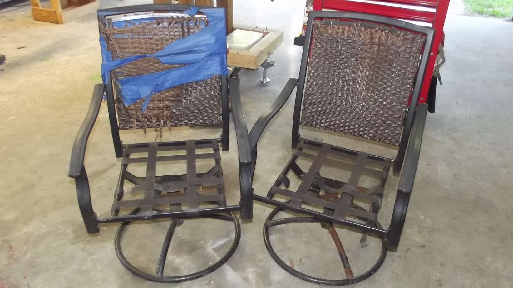 patio chair redo