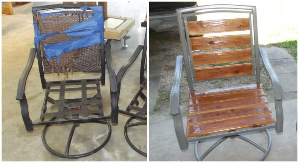 How to Redo Patio Chairs