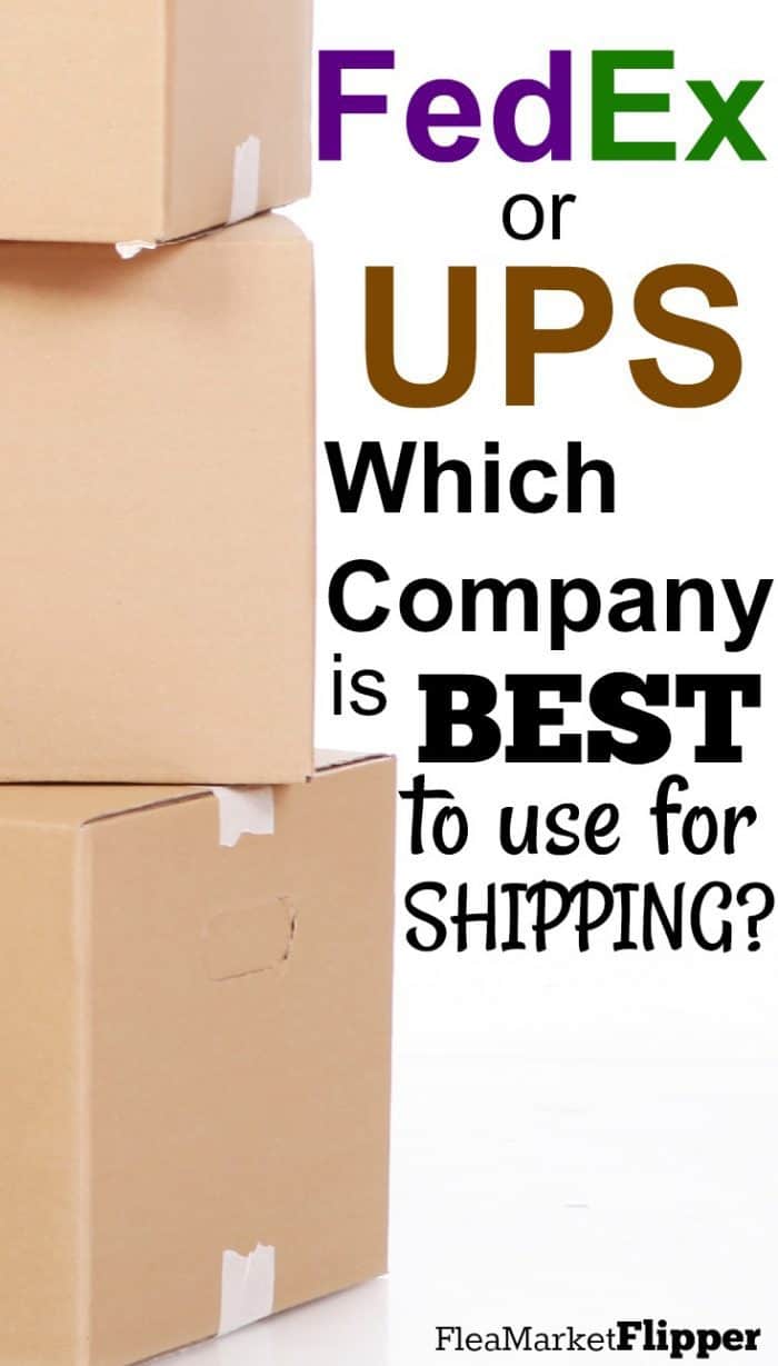 FedEx or UPS Which is the best shipping company to use?