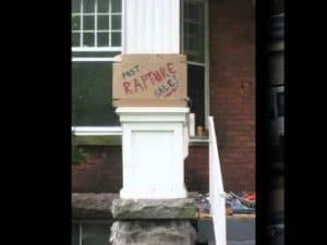 funny yard sale signs