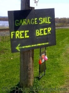 funny yard sale signs