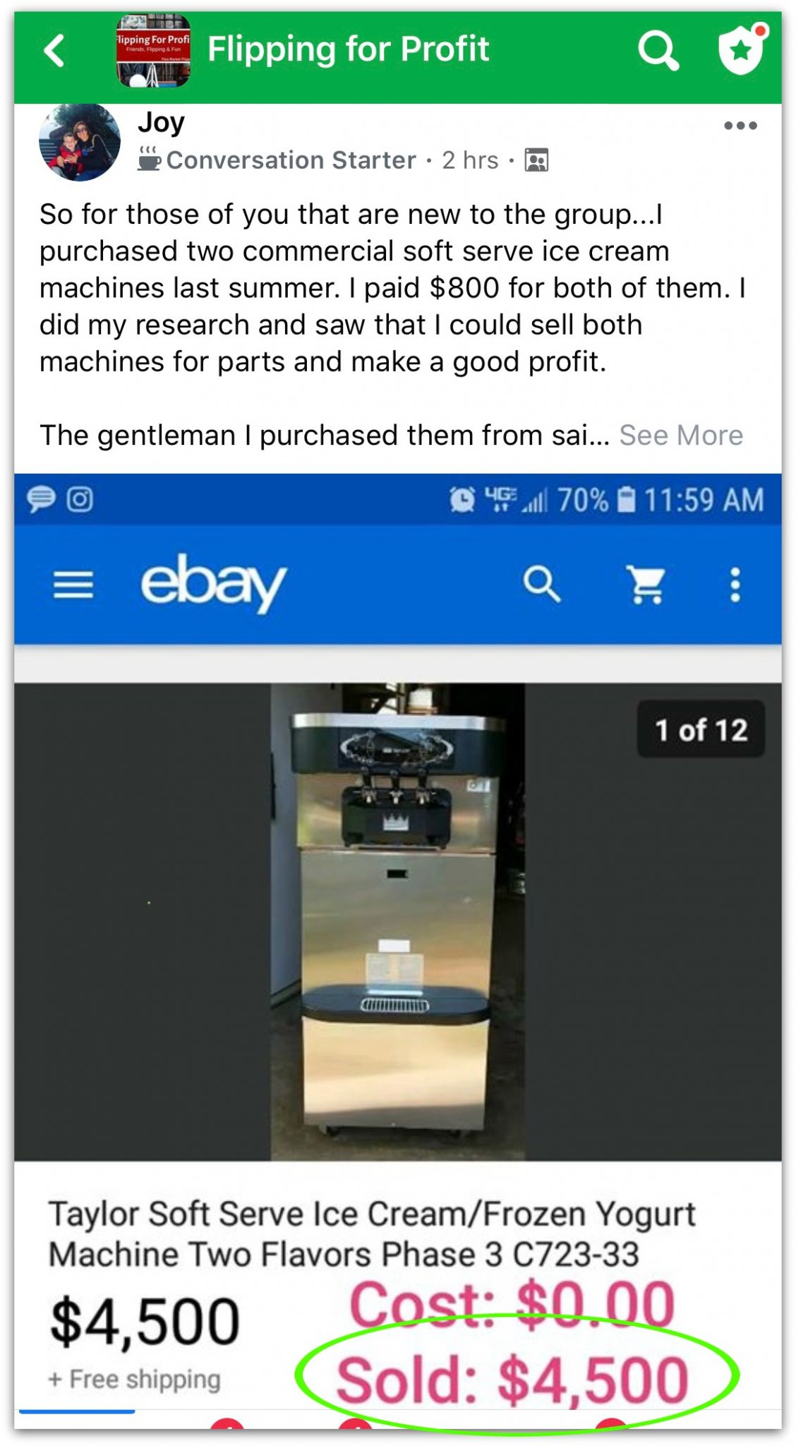 Flea Market Flip Application 2020