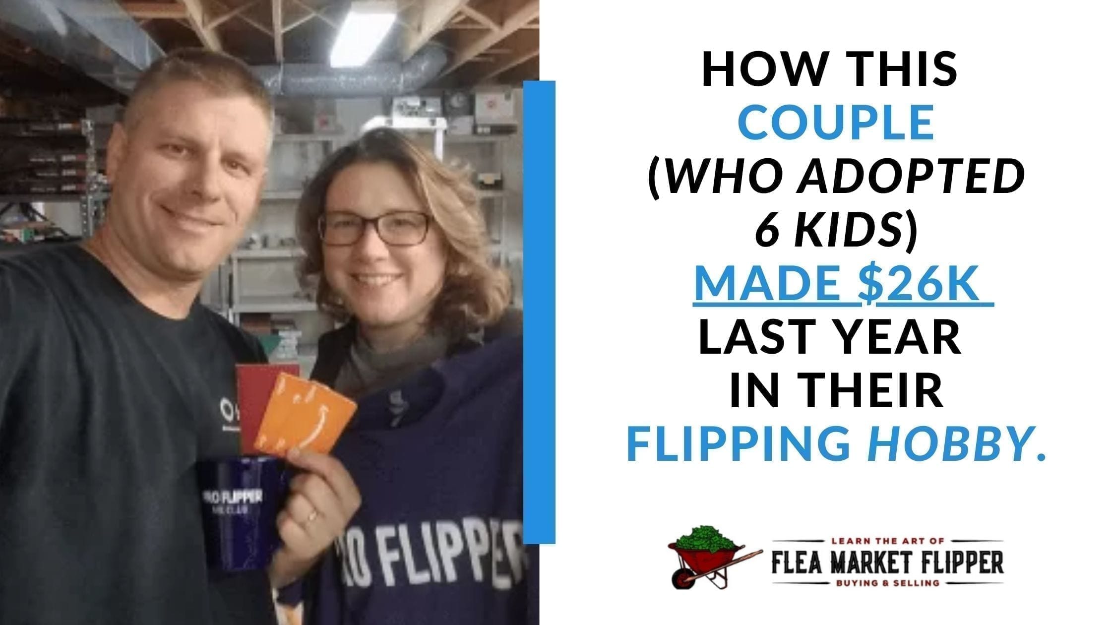 Flea Market Flipper - Learn how to buy and resell items for maximum profit.