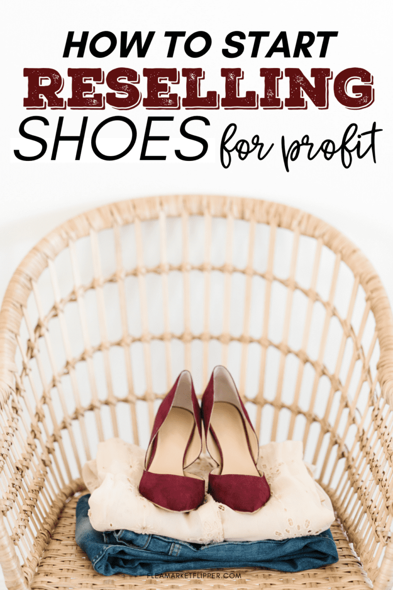 How To Start Reselling Shoes For A Profit | Flea Market Flipper