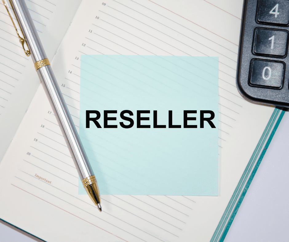 How to Start a Reselling Business Online reseller note