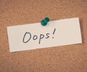 A Mistake That Almost Cost Us $1,000